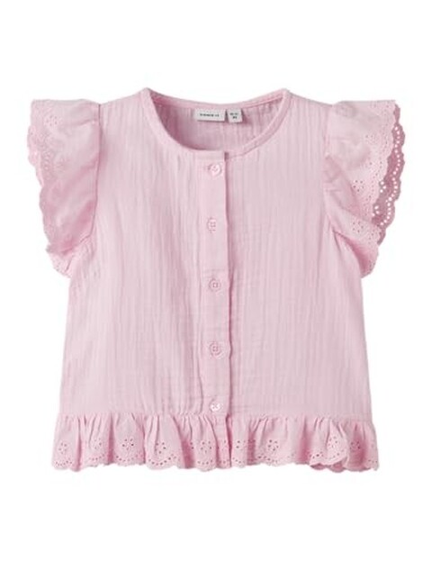 Name it Bluse Nmfhakki Ballerina – Mädchen Langarmshirt - Wie neu