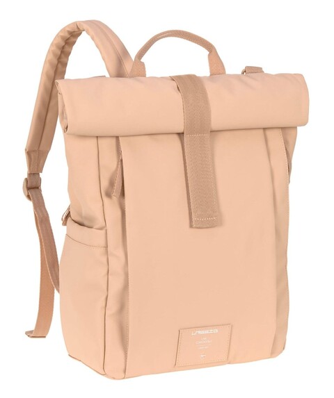 LÄSSIG Rolltop Up Backpack Wickelrucksack Peach Rose