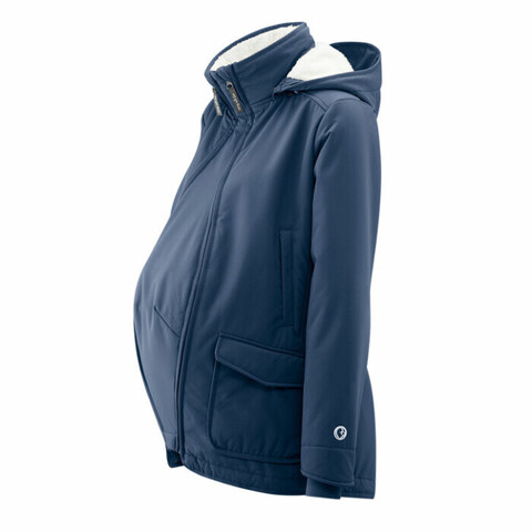 Mamalila Cosy Allwetter-Tragejacke Navy