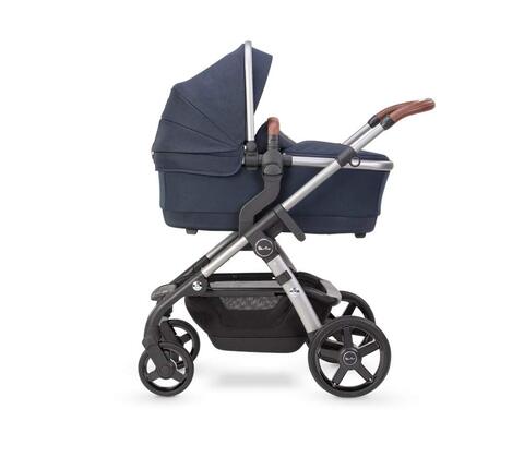 Silver Cross Wave Sportwagenaufsatz & Babywanne Indigo Blau