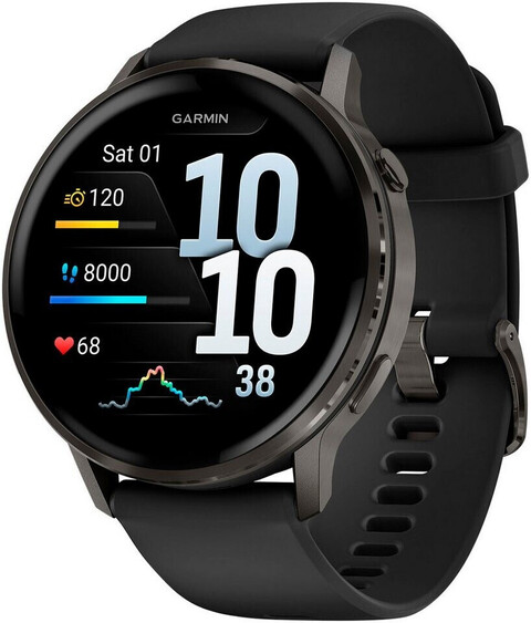 Garmin Venu® 4 - 45 Mm /Schiefergrau Mit Schnellwechsel-Silikon-Armband 22 Mm Schwarz 010-03014-00 - Image 15