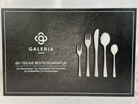 GALERIA home Besteck-Set 60-teilig