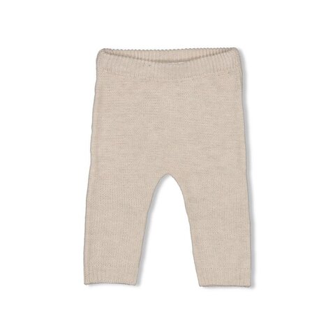 Feetje Strickhose Little Duck Taupe melange – Weiche Babyhose - Neu