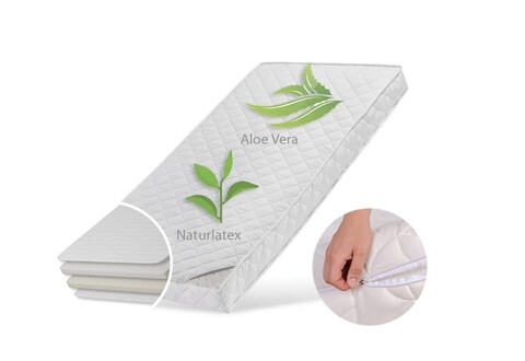 Kids Collective Kindermatratze 60x120 weiß ohne Spannbettlaken