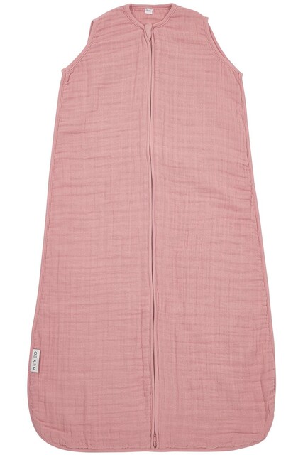 Meyco Muslin Schlafsack uni old pink