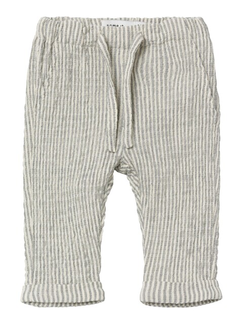 Name it Nbmfedenis Hose Dark Sapphire – Gestreifte Baumwollhose für Babys