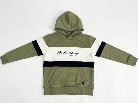 Staccato Mini Kn Hoodie khaki green