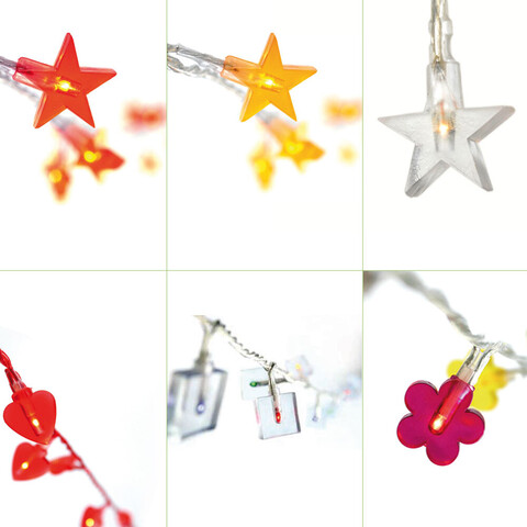 LED-Lichterkette "Weihnachtsstern" Gold – ECD Germany
