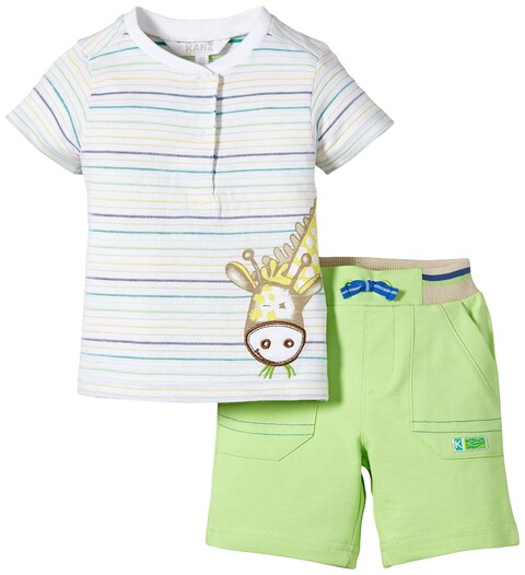 KANZ Jungen T-Shirt lime punch grün
