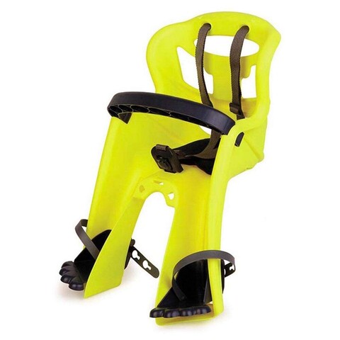 BELLELLI Fahrradsitz Tattoo Plus Handlefix mount Yellow
