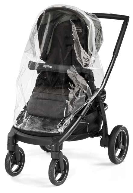 Peg Perego Regenschutz für Buggy – Transparentes Kinderwagen-Zubehör