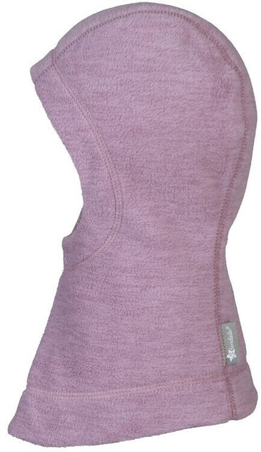 Sterntaler Strickmütze rosa mit Kunstfell-Pompons, Größe 49 cm
