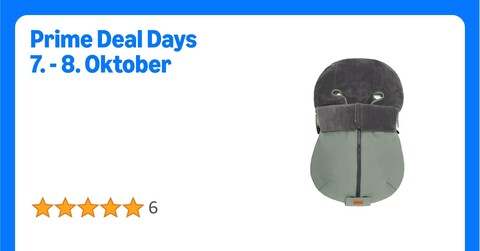 Fillikid Winterfußsack Sella Elite Grau – Perfekt für Babyschalen