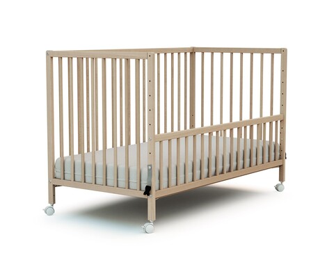 Alvi Beistellbett Buche Natur für Boxspringbetten – Höhenverstellbar, Lüftungsschlitze