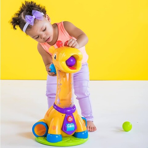 Bright Starts Witzige Giraffe mit Lichtern und Geräuschen