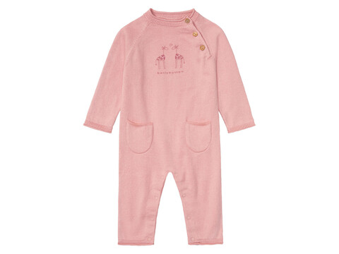 kindsgard Strickoverall strikka Feinstrick creme – Baby Strampler aus Baumwolle