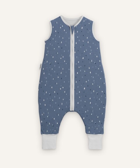 kindsgard Sommerschlafsack sovlig rund mint – Atmungsaktiver Babyschlafsack