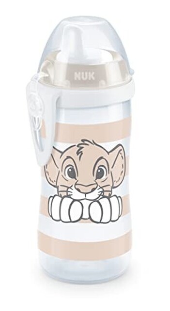 NUK Trinkflasche Kiddy Cup 300 ml, Disney König der Löwen - Sehr gut