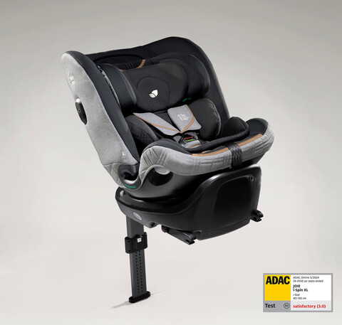 Joie Signature i-Spin XL Eclipse – 360° drehbarer Reboarder für Kinder von 0 bis 12 Jahren