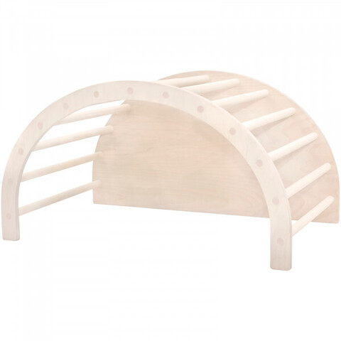 Fitwood Kletterbogen LUOTO II Beige – Vielseitiges Spielgerät für Kinder