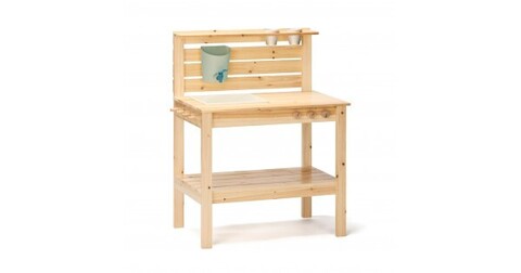 Kids Concept® Matschküche KID’S HUB 1000861 – Outdoor-Spielküche aus Holz