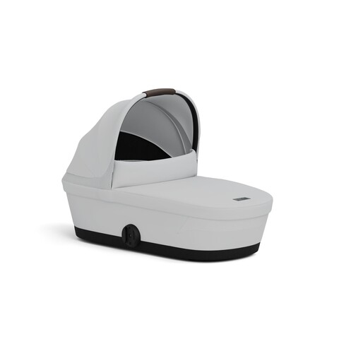 Cybex GOLD Kinderwagenaufsatz Melio Fog Grey – Komfortable Babywanne für Neugeborene