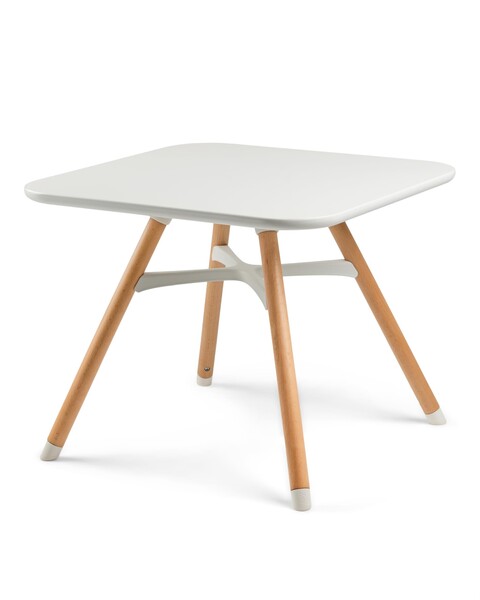 Ziza™ Spieltisch Vanilla – Robuster Kindertisch aus Holz für kreatives Spielen