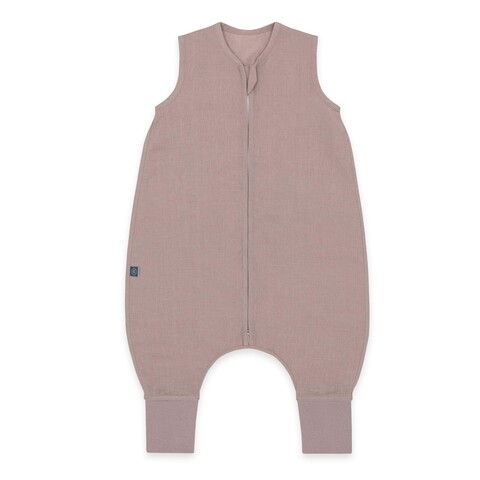 emma & noah Baby-Schlafsack mit Füßen Essential Berry 0.5 TOG