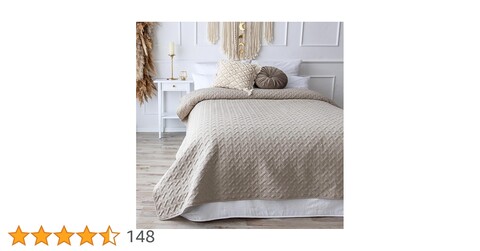 Be Be's Collection Musselin Bettset 3-tlg. Sternchen Terra – Babybettwäsche