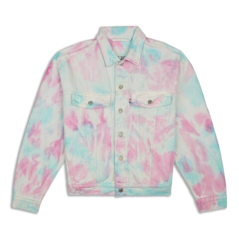 Levi's® Windjacke für Mädchen in Rosa – Leichte, wasserabweisende Jacke mit Kapuze
