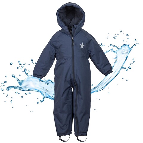 BMS BabyTodd's® Softlan Sorona Marine Overall für Babys – Weich, Warm & Atmungsaktiv