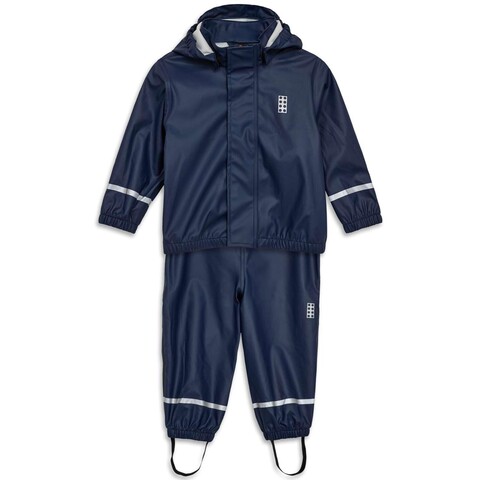 LEGO WEAR Regenoverall Dark Navy – Wasserdichter Kinderanzug