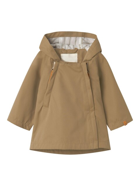 Lil'Atelier Outdoorjacke Nbmgodo Petrified Oak – Wasserdicht, Atmungsaktiv, Kinderjacke