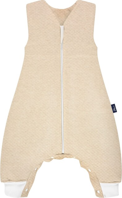ALVI Schlafsack mit Beinen Special Fabric Quilt nature
