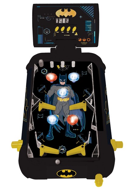 LEXIBOOK Batman Elektronischer Flipper mit Licht- und Soundeffekten