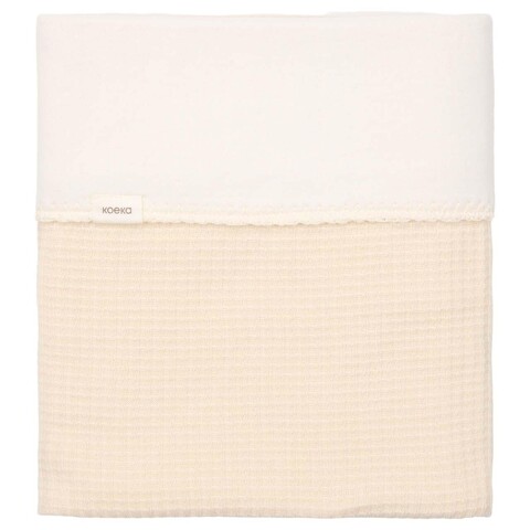 Koeka Babydecke Cotton Fleece Malaga 75x100 cm – Weiche Kuscheldecke für Babys