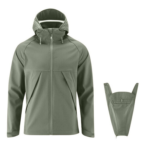 Mamalila Trageweste Stockholm Khaki – Unisex Babytrageweste für alle Jahreszeiten