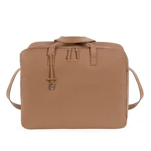 Pasito a Pasito Koffer Icon Caramel – Eleganter Baby-Koffer aus Kunstleder