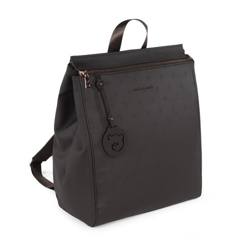 Pasito a Pasito Wickelrucksack London Coffee – Eleganter Baby-Rucksack