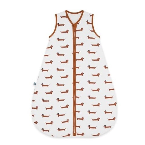 Emma & Noah Schlafsack Dackel 2.5 TOG – Bio-Baumwolle, für 16-20°C