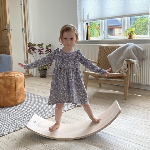 BabyDan Balance Board 4701-02 – Holzspielzeug für Kinder ab 3 Jahren