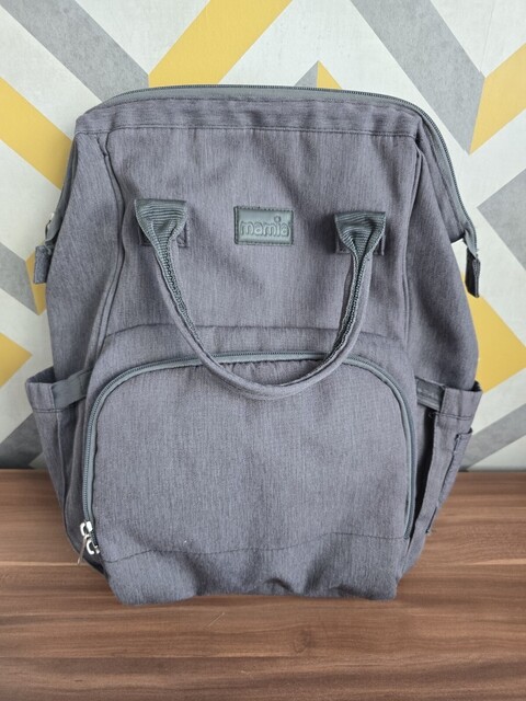 Babymel Wickelrucksack ECO Robyn Black – Nachhaltige Wickeltasche