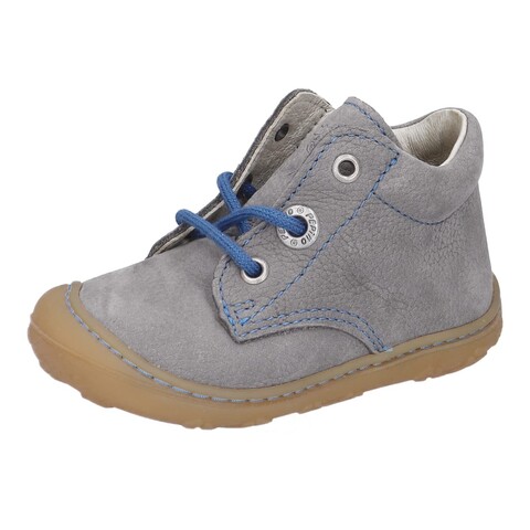 PEPINO Lauflernschuh Cory graphit/blau (mittel) – Bequeme Kinderschuhe