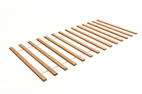 TiCAA Rollrost Buche 90x200 cm – Massivholz Lattenrost für Einzelbetten