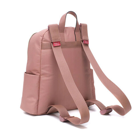 Babymel Wickelrucksack Gabby Vegan Leather Almond – Stilvoller, nachhaltiger Begleiter für moderne Eltern