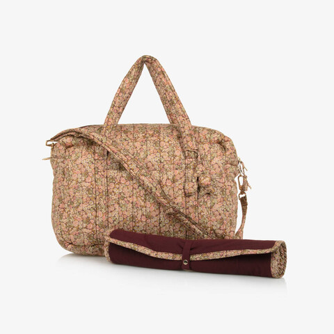 Babymel Kinderwagen Organizer Teddy Beige – Praktische Wickeltasche für unterwegs