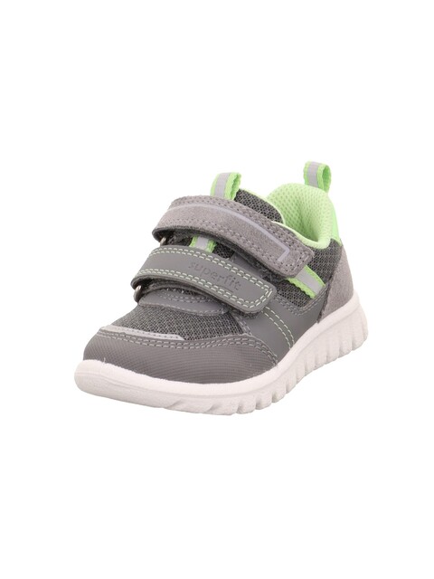 Superfit Sport7 Mini Halbschuh für Mädchen in Hellgrau/Hellgrün
