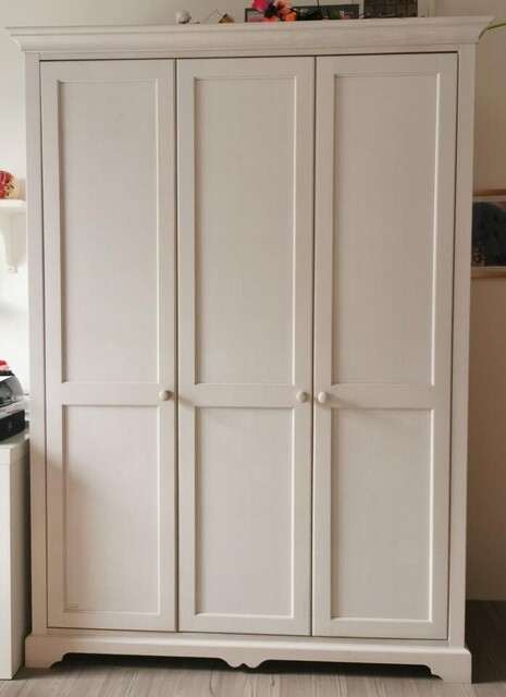PAIDI Bettkasten 3/4 Kreideweiß – Stauraum für Kinderbetten