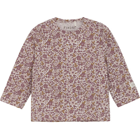 Fixoni Langarmshirt Nostalgia Rose – Bio-Baumwolle, Babyshirt