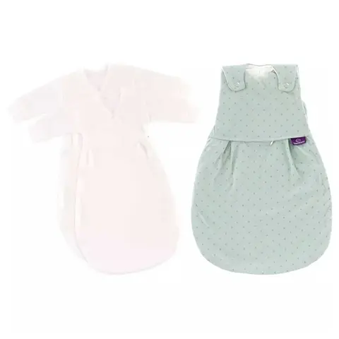 Träumeland Babyschlafsack 3er Pack Liebmich Twister blau
